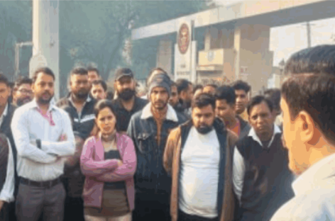 ईएसआईसी मेडिकल कॉलेज अस्पताल में हड़ताल