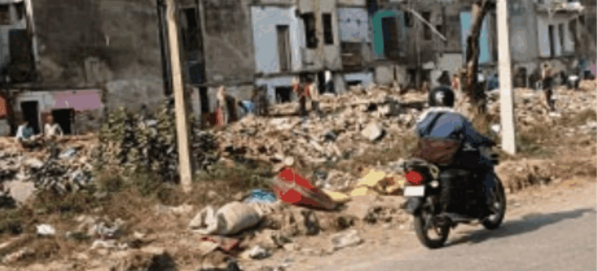 सेक्टर तीन की तोड़-फोड़ का औचित्य?
