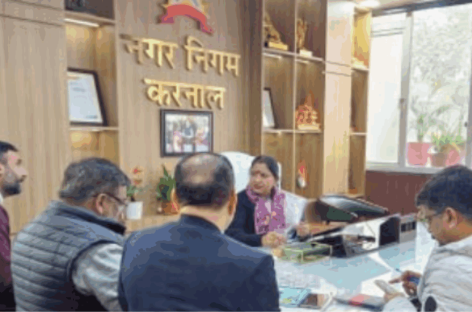 महापौर रेनू बाला गुप्ता ने जन सुनवाई में नागरिकों की समस्याओं का किया समाधान